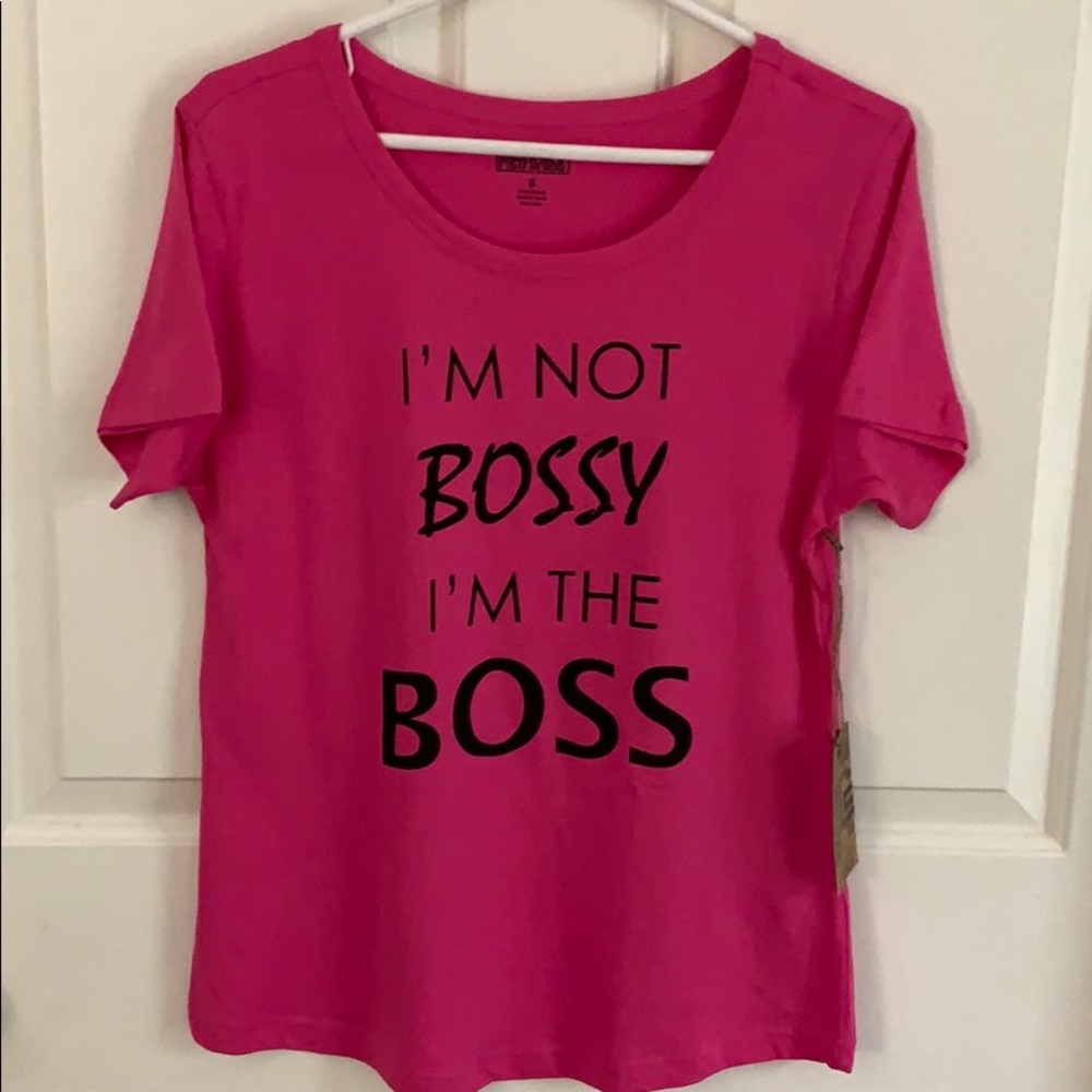 MetroZone Hot Pink Graphic Tee - Picture 1 of 4